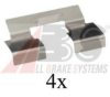 OJD 1214 Accessory Kit, disc brake pads